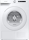 Samsung DV5000T DV90T5240TW/S2 Wärmepumpentrockner 9 kg/A+++ / Simple Control mit WiFi und Auto Cycle Link/Digital Inverter Motor mit 10 Jahren Garantie/Knitterschutz und Komfort 2-in-1 F