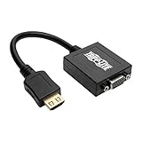 Tripp Lite P131-06N Qualitäts Adapter HDMI auf VGA mit Audiokonverter für Ultrabooks, Laptops und Desktop-PCs, 1920 x 1200 (1080p), 15 