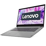 Lenovo IdeaPad 3i Laptop 43,9 cm (17,3 Zoll, 1920x1080, Full HD, WideView, entspiegelt) Slim Notebook (Intel Core i5-1035G1, 8GB RAM, 512GB SSD, Intel UHD-Grafik, Windows 10 Home) silb