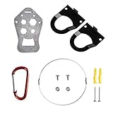 Tuimiyisou Schuhhaken Display Mountain Lock Organizer Feste Eisen Wall Road Mount Zubehör Rack Wandmontierter Berg Rennrad Fahrradschuhe Trocknen Ständer Rack