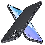 SMARTDEVIL für iPhone 13 Mini Hülle 【Ultra Dünn Matt 【Mit Schutzfolie Militärischer Schutz Ultra Slim Case Anti Scratch Cover Anti-Fingerabdruck Handyhülle für iPhone 13 Mini(5.4') -Schw