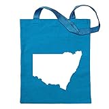 Kiwistar New South Wales Australien Tragetasche Baumwolltasche Stoffbeutel Umhängetasche Langer Henk
