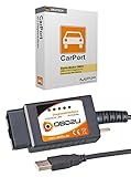 USB OBD 2 Diagnose-Interface DEUTSCHE SOFTWARE Carport für viele Fahrzeug