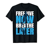 Tauchen und Freedive atmen Sie jetzt später Freitauchen T-S