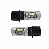 2 x P13W PSX26W weiße LED-Leuchtmittel, Nebelscheinwerfer, Tag