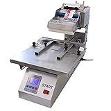 Etikettiermaschine für flache Behälter, halbautomatischer Etikettenapplikator, verstellbarer Etikettierer für flache Oberflächen, Glasflaschen, Gläser, traschallsensor, 900 Stück pro S