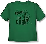 Star Trek - Kleinkind Beware The Gorn T-Shirt in Kelly-Grün, 4T, Kelly G