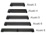 FABBRI - 'ALUSKI' DACH SKITRÄGER UND SNOWBOARDTRÄGER - 4 PAAR SKI/ 2 SNOWBOARDS