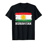 Kurdistan Flagge Kurden Kurde Kurdisch T-S