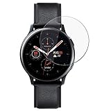 disGuard Schutzfolie für Samsung Galaxy Watch Active 2 (44mm) [2 Stück] Entspiegelnde Displayschutzfolie, MATT, Glasfolie, Panzerglas-Folie, Displayschutz, Hoher Härtegrad, Glasschutz, Anti-Reflex