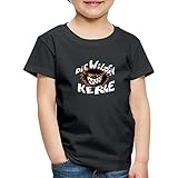 Spreadshirt Die Wilden Kerle Logo Kinder Premium T-Shirt, 122-128, Schw