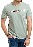 JACK & JONES Herren Jjecorp Logo Tee Ss Crew Neck Noos T-Shirt (Iceberg Green, 3XL)