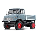 TAMIYA 58692 1:10 RC MB Unimog 406 U900 (CC-02), ferngesteuertes Auto, RC Fahrzeug, Modellbau, Bausatz zum Zusammenbauen, B