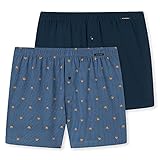 Schiesser Herren 2er Pack Boxershorts, Mehrfarbig 10, 2XL