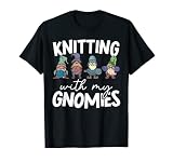 Knitting With My Gnomies Häkelgarn, zum Sammeln T-S
