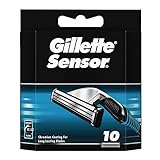 Gillette Sensor-Rasierklingen für Herren, 10 Stück