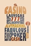 Las Vegas: Notizbuch (120 Seiten, 15x23cm, gepunktet) Dotted Bullet Grid Tagebuch J