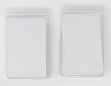 the lazy panda card company Spielkarten Blanko 2 x 60 Blanko Spielkarten mit abgerundeten Ecken zum kreativen selber g