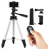 DAXINIU Stativ Smartphone beweglichen Standplatz Handy-Stativ for Telefon-Stativ for Handy-Halter Selfie Bild for Mobile Tripie Kamerazubehör (Color : Silver)