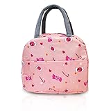 Lunch Bag Lunchbox Kühltasche Lunchbag Kinder Kühlbox Kühltasche Lunchtasche Isolierte Auslaufsichere Elegante Mittagessentasche Frische-Lunchtasche Picknick-Tasche (insulated bag-candy)