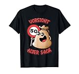 Vorsicht Alter Sack 50 Cooles 1971 Lustiges 50. Geburtstag T-S