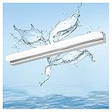 SJBB Edelstahl Acryl wasserdichter Nebel LED Spiegel Frontlicht Einfache Korridumbilder Badewanne Feuchtigkeitssichere Energiesparnis Make-up-Lampe(112CM, White Light)