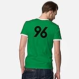 World of Football Ringer T-Shirt Back 96 grün - L