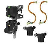 Truma Camping Gasregler DuoControl CS 30mbar vertikal Komplett S