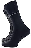 6 Paar Pierre Cardin® Socken, Business Herrensocken, Baumwolle, Anthrazit - Blau - Schwarz (43-46, 6 Paar)