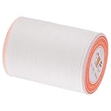 Colcolo 0.45mm Runder Nähender Leder Gewachster Polyester Wachsfaden für Lederfahrzeuge - Weiß