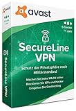 Avast SecureLine VPN - 5 Geräte - 1 Jahr|2020|5 Geräte - 1 Jahr|5 geräte - 1 Jahr|PC,Laptop, Smartphone, MacOS|Download|Dow