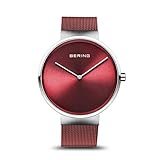 BERING Herren Analog Quarz Classic Collection Armbanduhr mit Edelstahl Armband und Saphirglas 14539-303