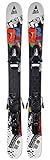 GPO Snowblade Snowkid | Kurz-Ski inkl. Tyrolia-SR-10-Sicherheitsbindung | 99 cm Länge | Big-Foot-Ski für Herren und D