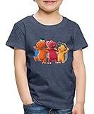 Spreadshirt Der Kleine Drache Kokosnuss Freunde Kinder Premium T-Shirt, 98-104, B