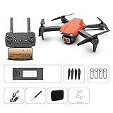 Tkdncbec RC Drohne Vierachs klappbarer RC Quadcopter K3/4K Single/Dual Camera Optical Flow Tragbares Fernbedienungsflugzeug für Kinder Digital Control Dron Chunseng say G