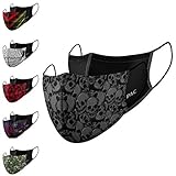 P.A.C. Lightweight 2er-Pack Premium Community-Maske, Mund- & Nasenmaske, Behelfsmaske, superdünne Alltagsmaske, Waschbar bis 90°, Einfach aufziehen, OEKO-TEX 100, Wiederverwendb