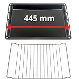 UD UNIQ DEALZ SPARSET 445x375x30 mm Backblech und Backrost passend für Whirlpool Gruppe Bauknecht Whirlpool Ignis IKEA Algor 481241838128