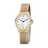 Regent Damen Analog Miyota 2035 Uhr mit Leder Armband 12300089