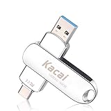 USB Stick 64GB,Kacai 2 in 1 OTG USB C Stick USB 3.0 Type C Dual Drive Memory Stick,USB C Speicherstick Typ C Flash Laufwerk für Tablet, PC, MacBook Pro, Android Handy