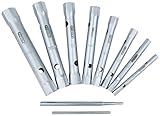 KS Tools 518.0900 CLASSIC Rohrsteckschlüssel-Satz, 10-tlg., 6x7-20x22