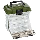 Zite Fishing Angelkoffer mit 4 Tackleboxen für Angelzubehör - Gerätekoffer & Angelkasten mit Boxen für Köder &