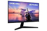 SAMSUNG 61 cm (24 Zoll) Monitor, schwarz (LF24T350FHUXEN)
