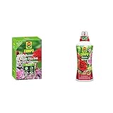 COMPO Duaxo Rosen Pilz-frei, Bekämpfung von Pilzkrankheiten an allen Zierpflanzen & Rosendünger für alle Rosen, Spezial-Flüssigdünger mit extra Magnesium, 1 L