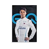 Nyck De Vries F1 Racing Car Racer 6 Poster Dekorative Malerei Leinwand Wandkunst Wohnzimmer Poster Schlafzimmer Gemälde 40 x 60