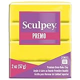 Polyform Premo Sculpey Polymer Clay 60 Zink gelb Farbton, Acryl, Mehrfarbig