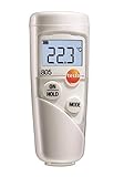 Testo AG 0560 8051 805 Mini-Infrarot-Thermometer, klein und handlich, hohe Genauigkeit, inklusive B