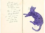 Andy Warhol 25 Cats Named Sam and One Blue Pussy 1954 c27515 A2 Poster - Glänzendes dickes Fotopapier (24/16.5 inch)(59/42cm) - Film Wanddekoration Kunst Schauspieler Schauspielerin Geschenk