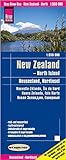 Reise Know-How Landkarte Neuseeland, Nordinsel (1:550.000): world mapping proj