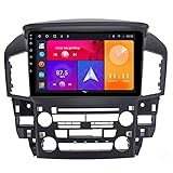 XXRUG Autoradio kompatibel mit RX Harrier 1998-2003 Radio GPS Navigation Android 10.0 DSP Carplay 10,1 Zoll IPS Touchscreen BT 4G WiFi SWC mit Rückfahrk