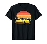 Retro Sonne Auto Tuning Sunset Gaming Motorsport Oldtimer T-S